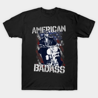 Undertaker American Badass Biker T-Shirt